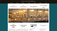 Desktop Screenshot of phmhotels.com